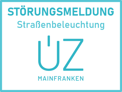 Logo ÜZ Mainfranken -  Störungsmeldung Straßenbeleuchtung