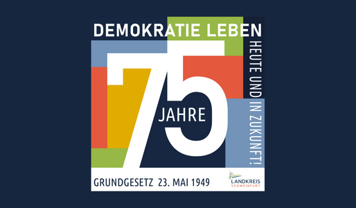 Logo 75 Jahre Grundgesetz